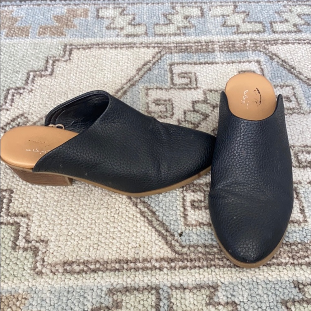 Black mules